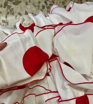 Traje Flamenca Rojo talla 4244