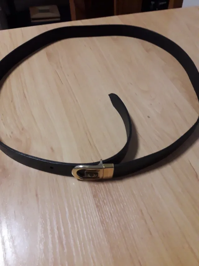 Cinturón de piel para caballero