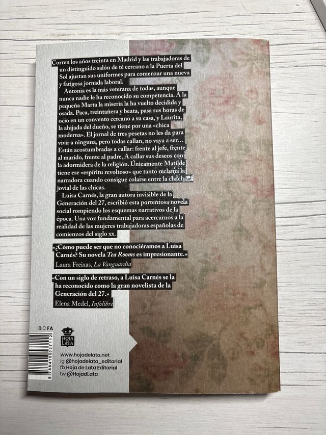 Tea Rooms: Mujeres obreras