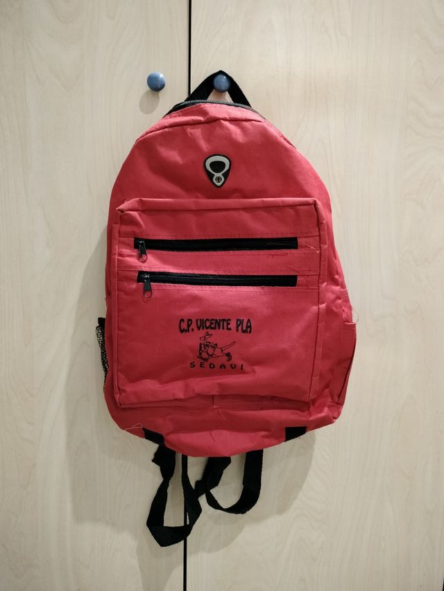 Mochila C.P. Vicente Pla Sedaví Roja