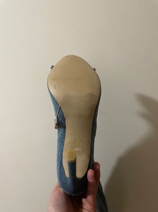 Stivali jeans donna alti