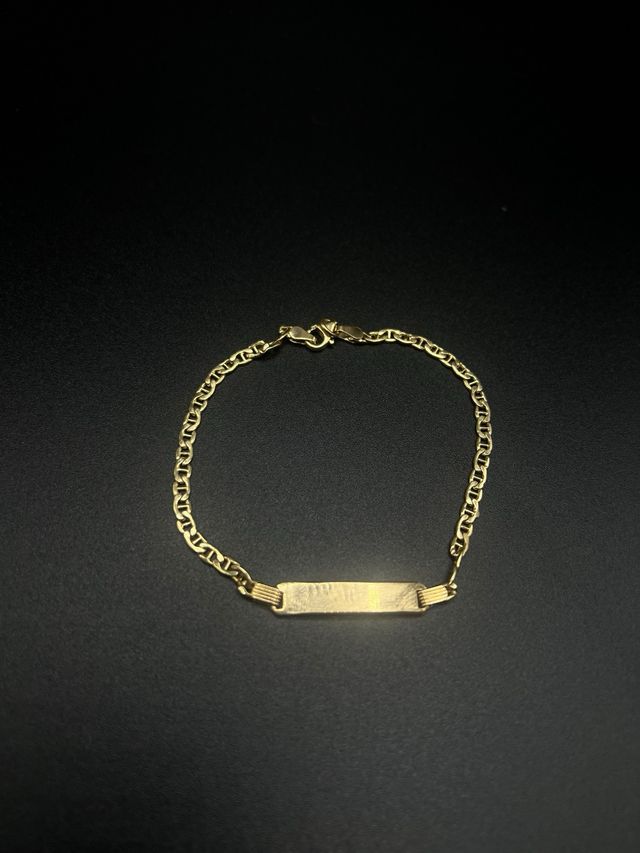 Esclava Oro 18k Grabable