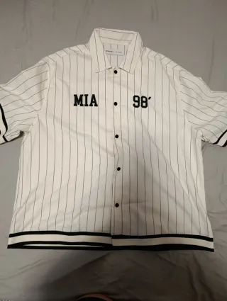 Camisa Bershka rayas S hombre 