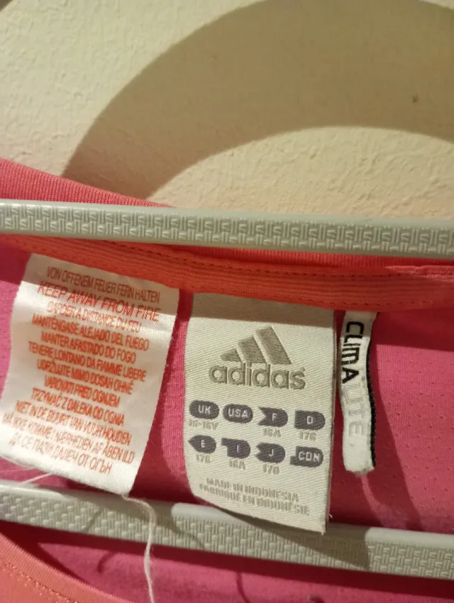 Camiseta Adidas Rosa Talla M