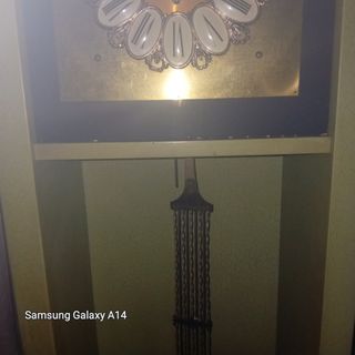 Pendolo Veneziano Vintage Oro e Verde Oliva