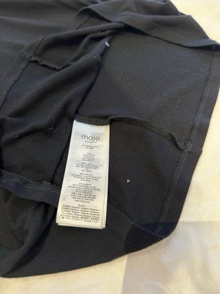 Falda Maje Negra Talla 34