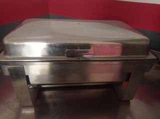 Calentador de comida acero inoxidable industrial