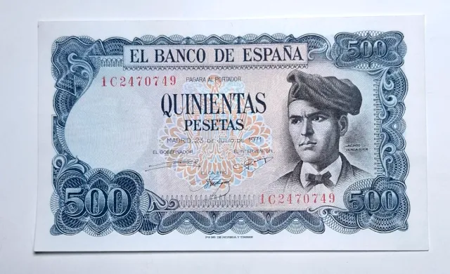 500 Pesetas 1971 Serie 1C24