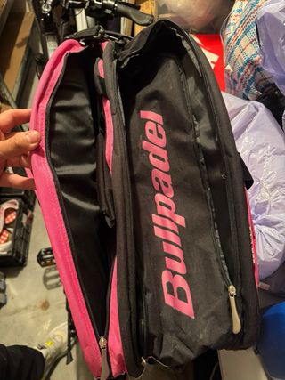 Paletero mochila  Bullpadel rosa y negro