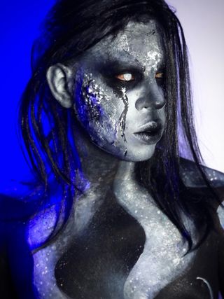 maquillador de Halloween