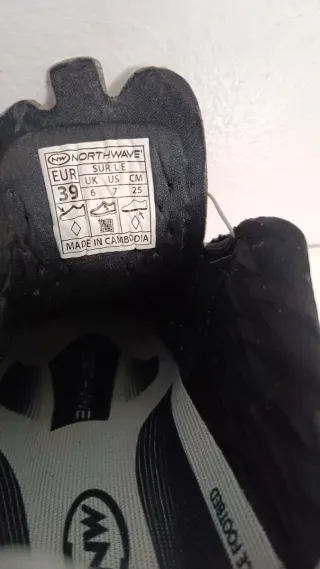 Zapatillas Northwave Negras Ciclismo