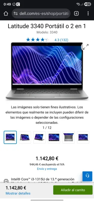 Dell Latitude 3340 2 in 1