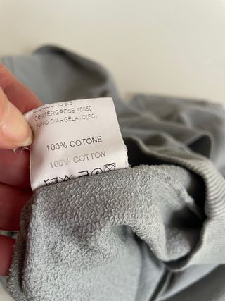 Felpa Scout leggera uomo grigia