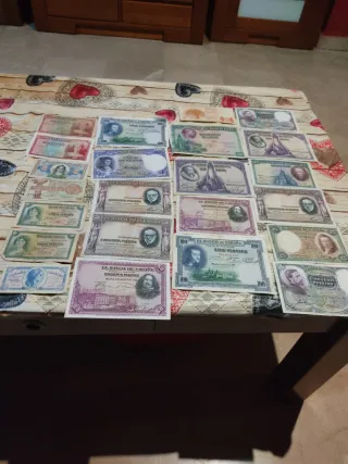Lote Billetes Antiguos España