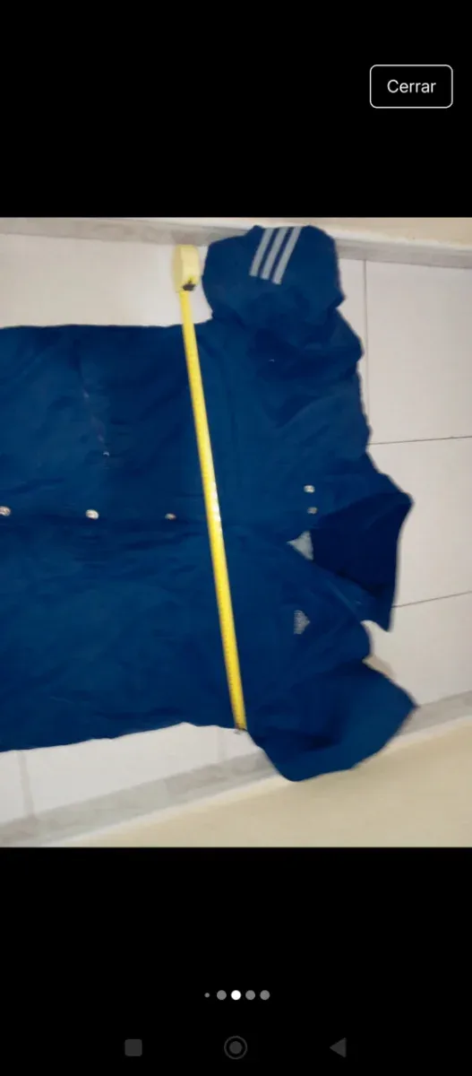 Chaqueta Adidas Invierno Hombre Azul