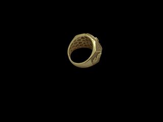 anillo oro 18k