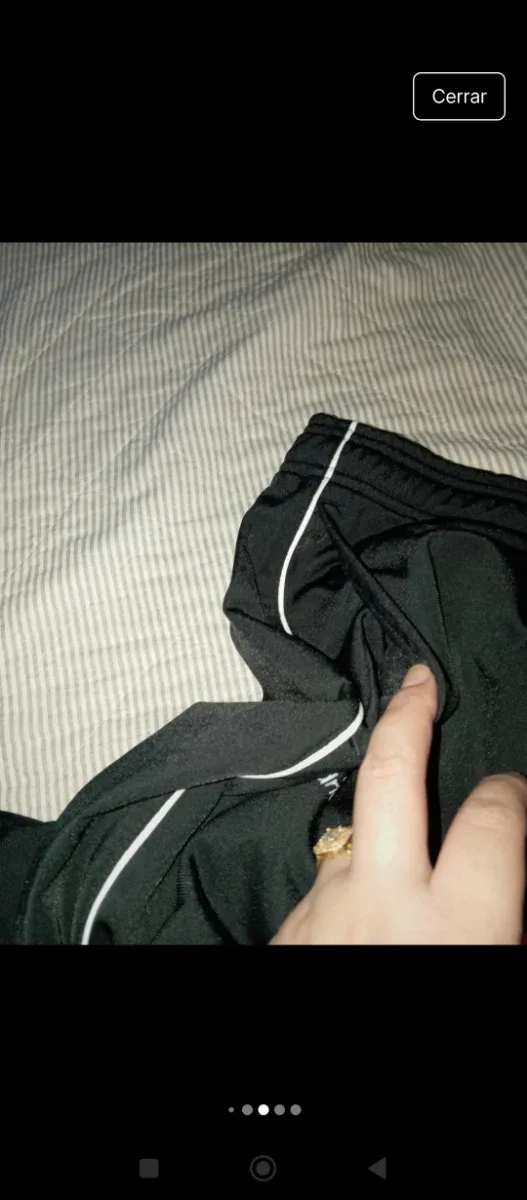 Pantalón chándal Adidas negro