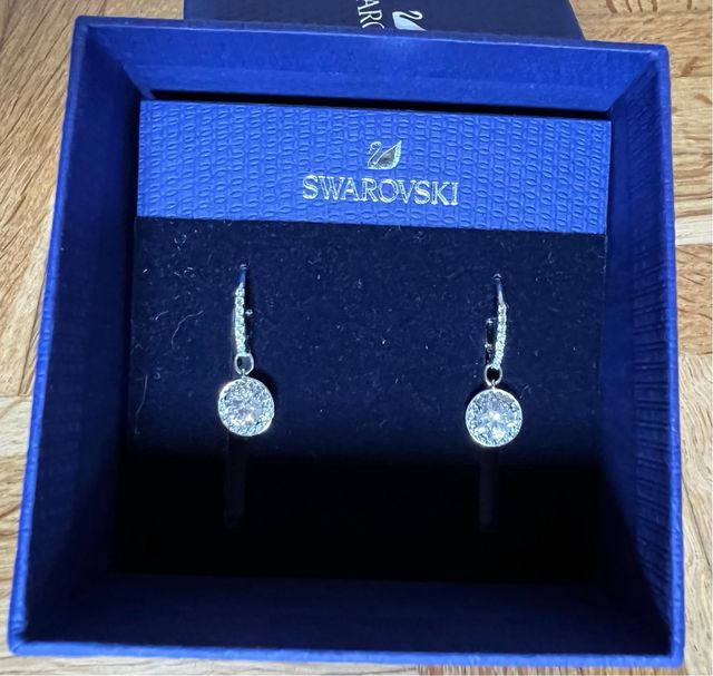 Pendientes Swarovski Angelic Plata