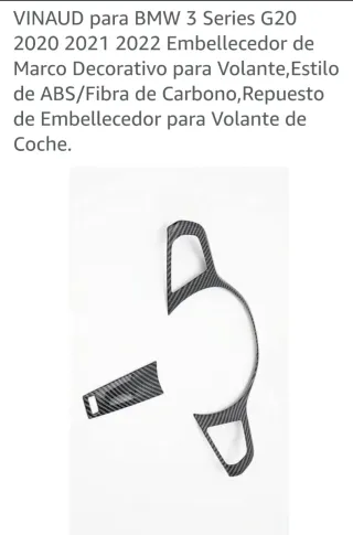 Embellecedor Volante Carbono