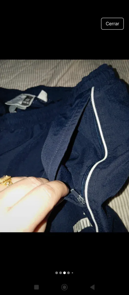 Pantalón chándal Puma hombre azul XL