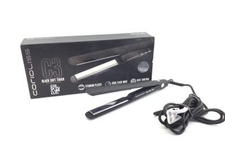 plancha pelo corioliss c3 black soft touch chrome