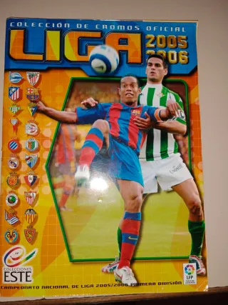 Album Cromos Liga 2005/2006 Oficial Este
