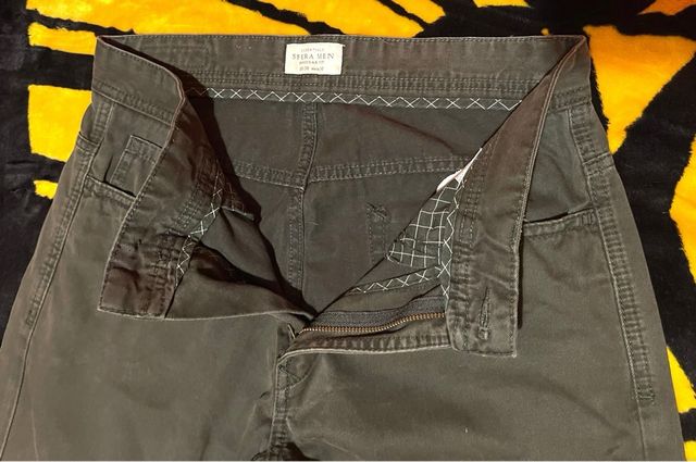 Pantalón Hombre verde oliva Talla 32