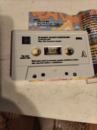 Cinta Cassette Dynamite Headdy Sega
