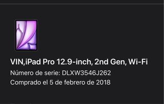 iPad Pro 12.9 2ª Gen 64GB/ Smart Keyboard 