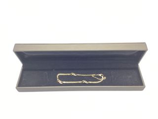 pulsera oro 18k con piedra con circonita