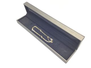 pulsera oro 18k con piedra con circonita