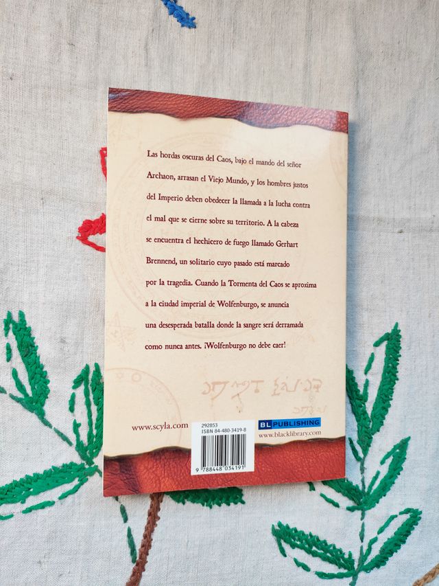 Tormenta Mágica. Warhammer. 1 Ed. Timun Mas.