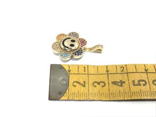 colgante oro 18k con piedra