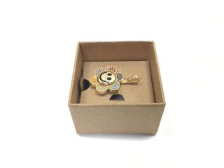 colgante oro 18k con piedra