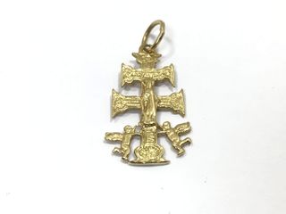 crucifijo oro 18k