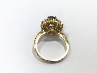 anillo oro 18k con piedra