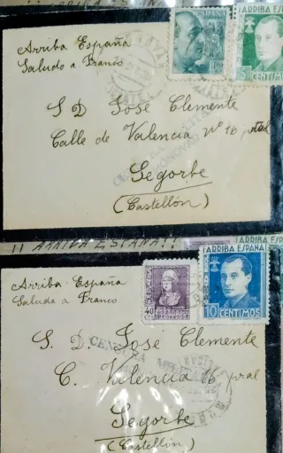 Correspondencia Guerra Civil Española
