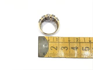 anillo oro 18k con piedra