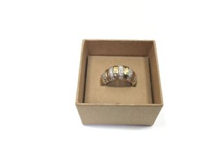 anillo oro 18k con piedra