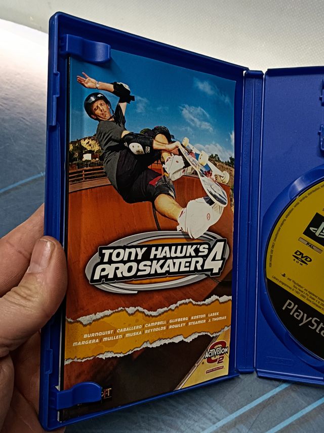 videojuego playstation 2, Tony Hawk's Pro Skater 4 , ps2, PlayStation 2 PS2 Completo