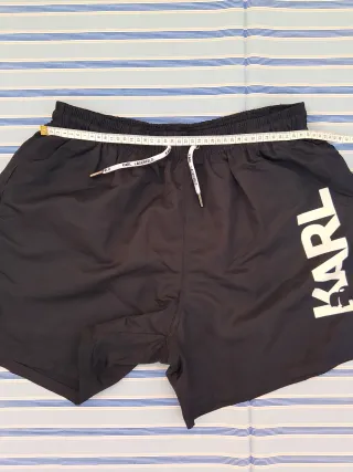 Pantalones cortos Karl Lagerfeld negros