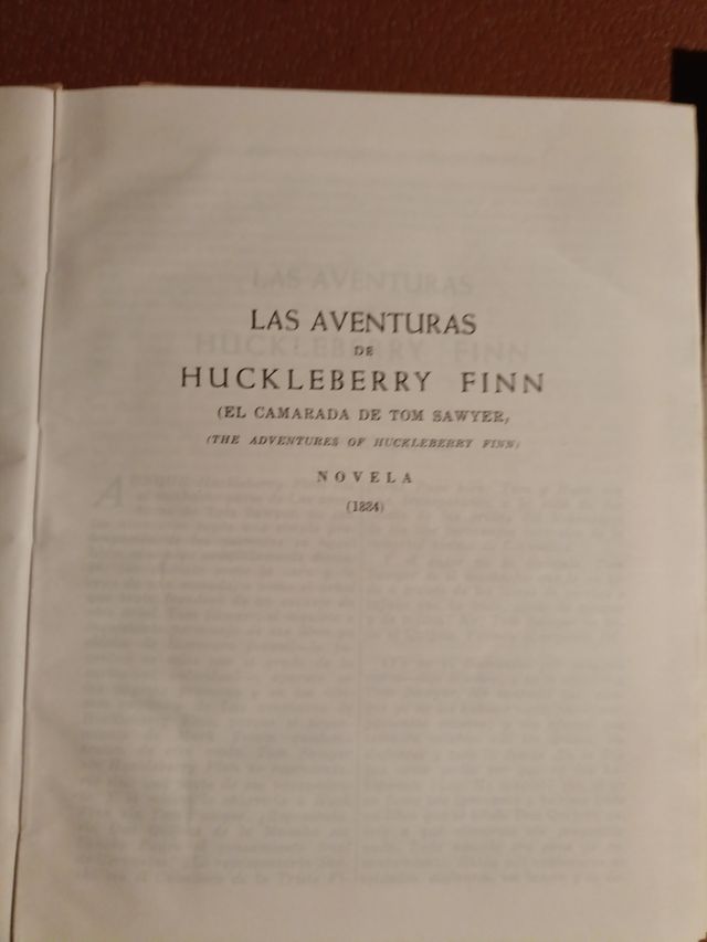 Libro Mark Twain - Samuel Langhorne Clemens