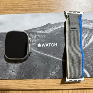 Apple Watch Ultra Plata y Azul
