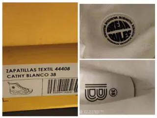 Zapatillas Break Rules Mujer. Blanca y negra.