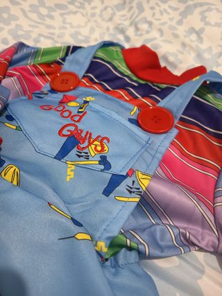 DISFRAZ DE NIÑA DE CHUCKY NUEVO A ESTRENAR