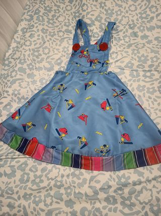 DISFRAZ DE NIÑA DE CHUCKY NUEVO A ESTRENAR