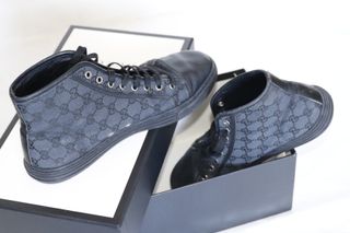 GUCCI HIGH TOP MONOGRAM