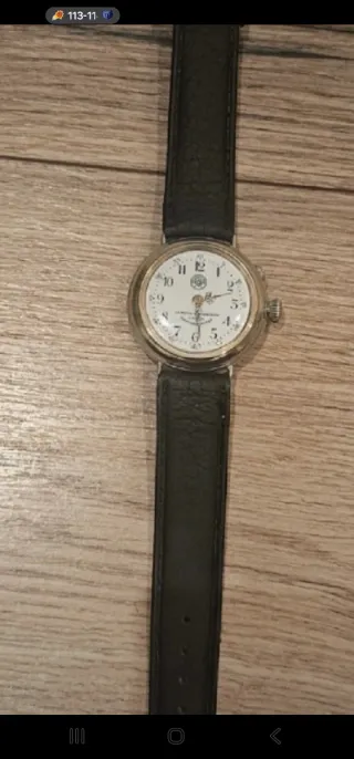 Reloj Cuervo y Sobrinos Oro Negro