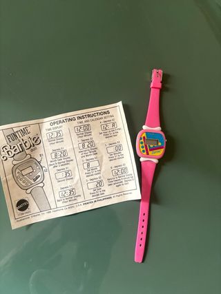 Orologio Barbie Funtime 1986