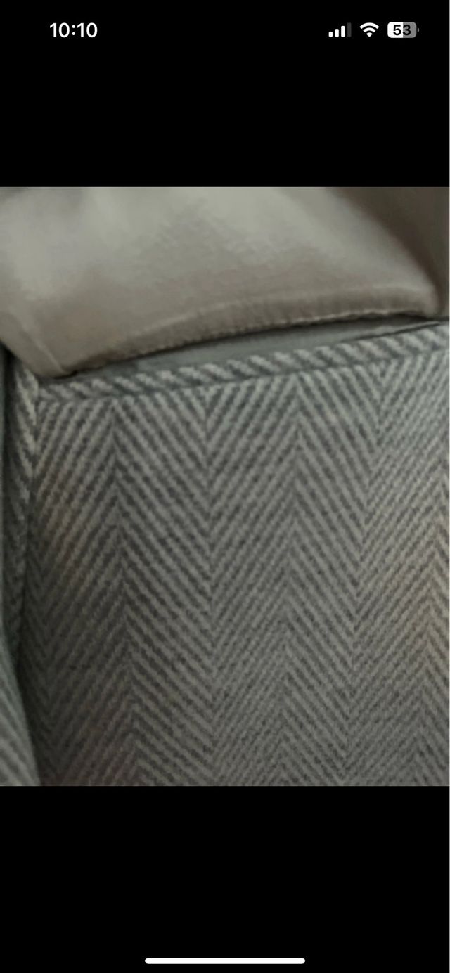 Cappotto donna grigio e bianco taglia 42 italiana.